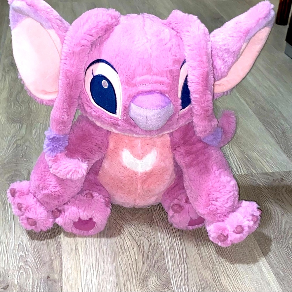 Disney's Stitch stuff animal from the movie" Lilo & Stitch" Lilac & Lavender NWT